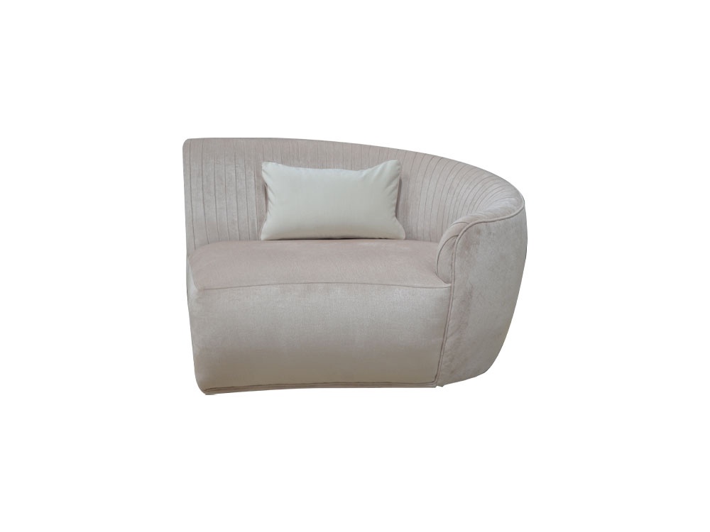 1 Seater with Right Armrest 